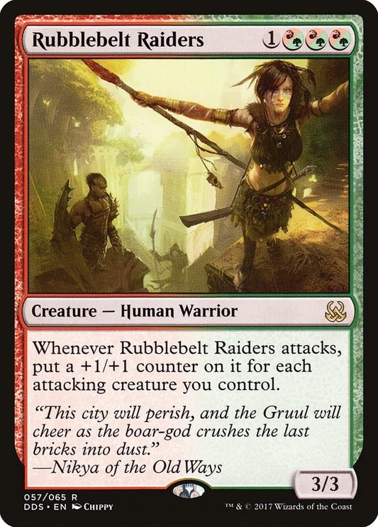 Image for Rubblebelt Raiders (57) (Duel Decks: Mind vs. Might) - Magic: The Gathering