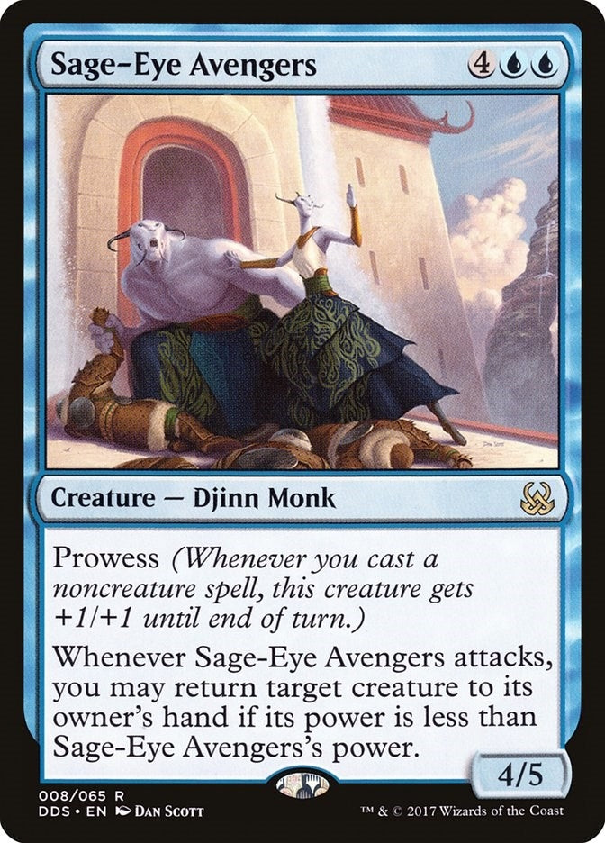 Image for Sage-Eye Avengers (8) (Duel Decks: Mind vs. Might) - Magic: The Gathering