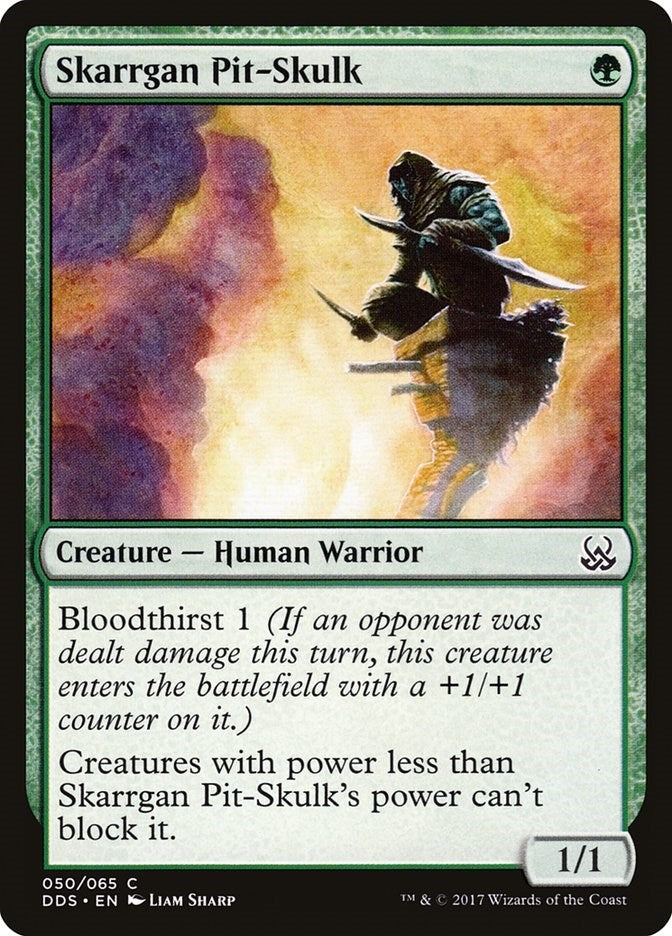 Image for Skarrgan Pit-Skulk (50) (Duel Decks: Mind vs. Might) - Magic: The Gathering