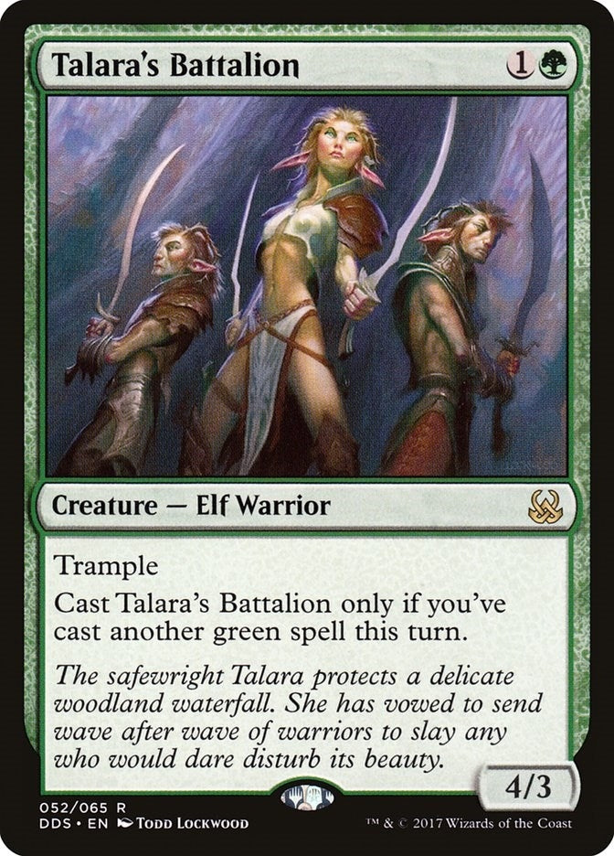 Image for Talara's Battalion (52) (Duel Decks: Mind vs. Might) - Magic: The Gathering