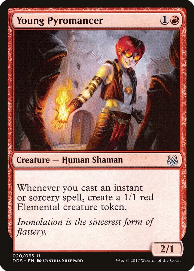 Image for Young Pyromancer (20) (Duel Decks: Mind vs. Might) - Magic: The Gathering