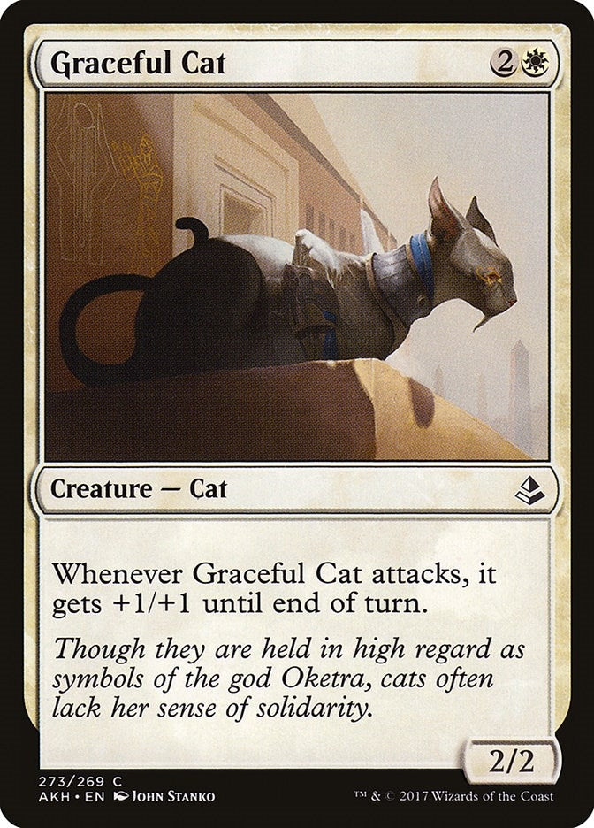 Image for Graceful Cat (273) (Amonkhet) - Magic: The Gathering