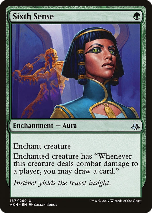 Image for Sixth Sense (187) (Amonkhet) - Magic: The Gathering