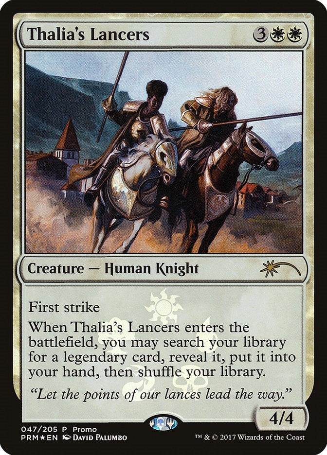 Image for Thalia's Lancers (47) (Media Promos) - Magic: The Gathering