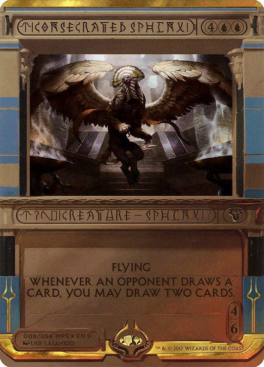 Image for Consecrated Sphinx (8) (Masterpiece Series: Amonkhet Invocations) - Magic: The Gathering