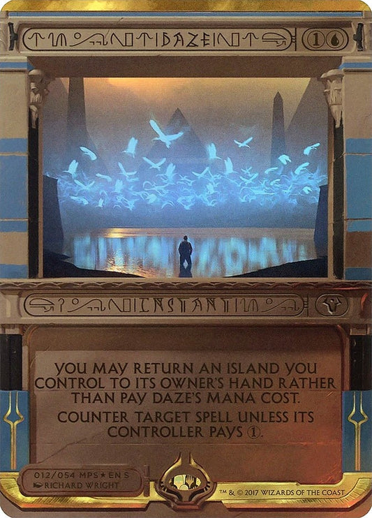 Image for Daze (12) (Masterpiece Series: Amonkhet Invocations) - Magic: The Gathering
