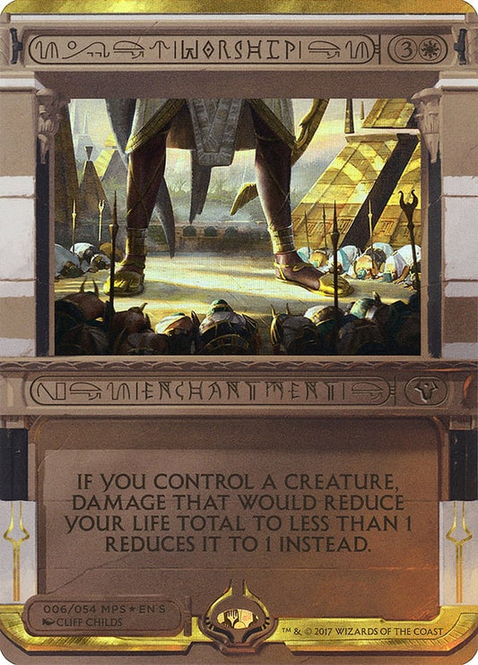 Image for Worship (6) (Masterpiece Series: Amonkhet Invocations) - Magic: The Gathering
