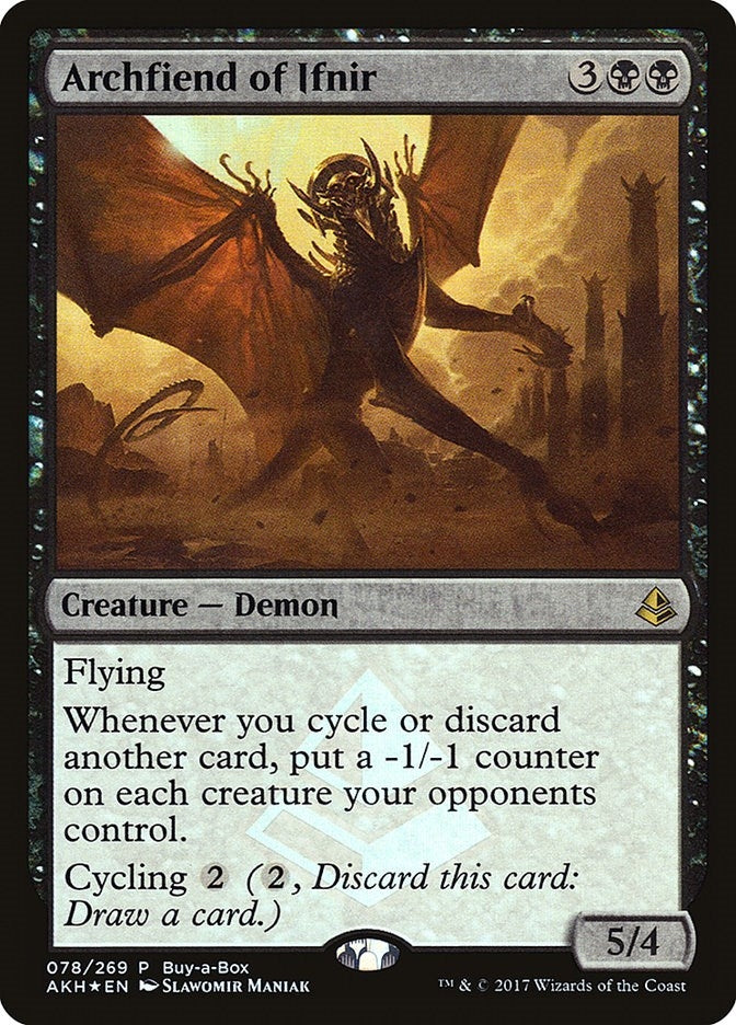 Image for Archfiend of Ifnir (78) (Buy-A-Box Promos) - Magic: The Gathering