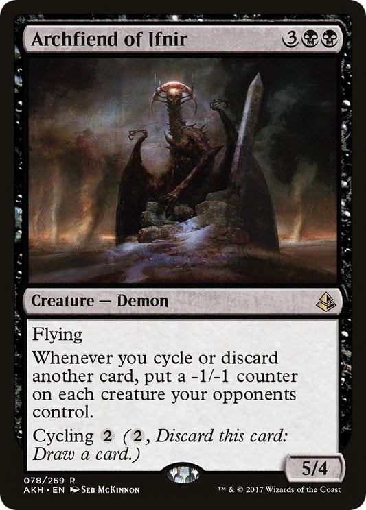 Image for Archfiend of Ifnir (78) (Amonkhet) - Magic: The Gathering