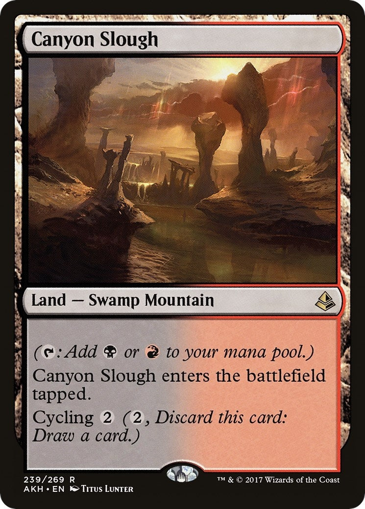 Image for Canyon Slough (239) (Amonkhet) - Magic: The Gathering