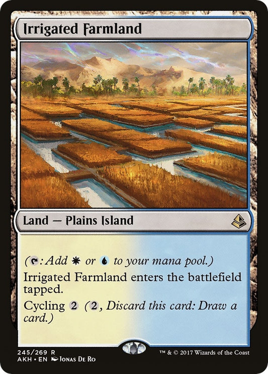 Image for Irrigated Farmland (245) (Amonkhet) - Magic: The Gathering