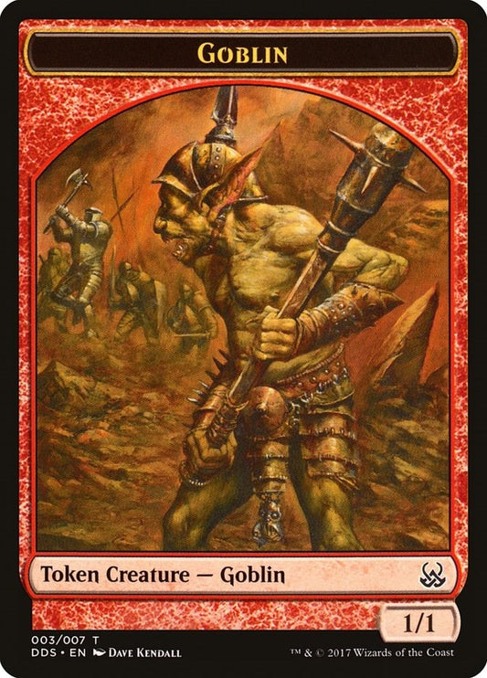 Image for Goblin Token (3) (Duel Decks: Mind vs. Might) - Magic: The Gathering