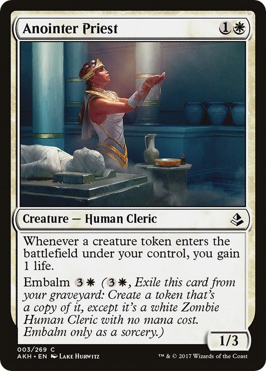 Image for Anointer Priest (3) (Amonkhet) - Magic: The Gathering