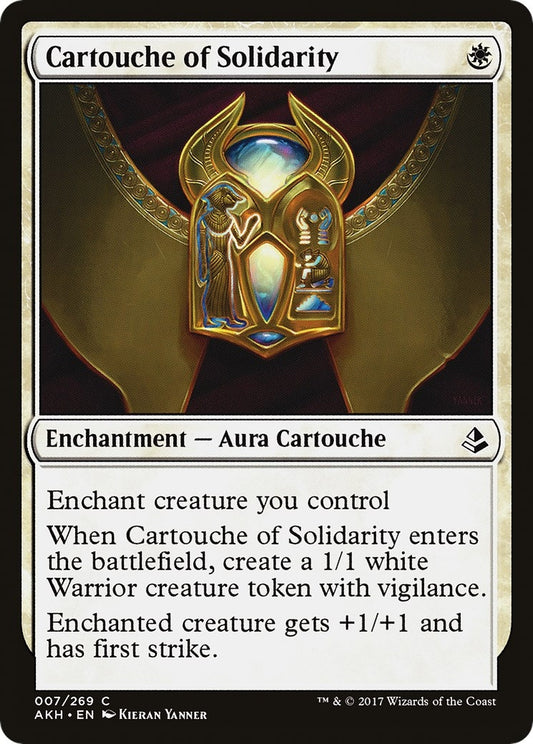 Image for Cartouche of Solidarity (7) (Amonkhet) - Magic: The Gathering