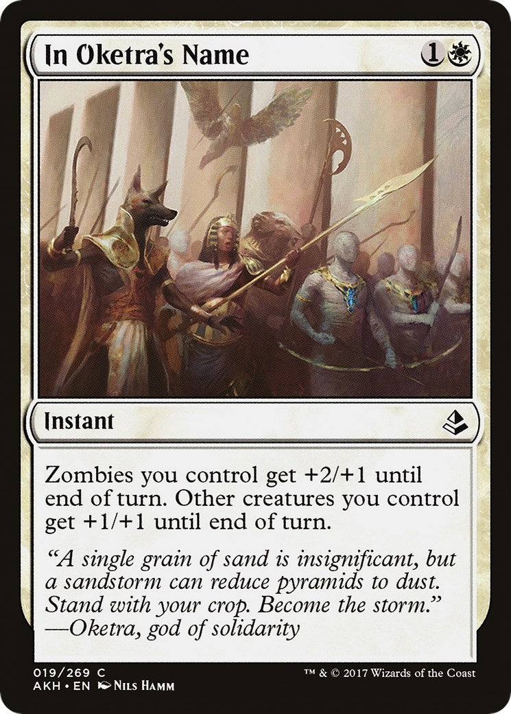 Image for In Oketra's Name (19) (Amonkhet) - Magic: The Gathering
