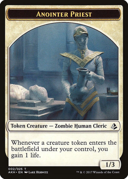 Image for Anointer Priest Token (2) (Amonkhet) - Magic: The Gathering