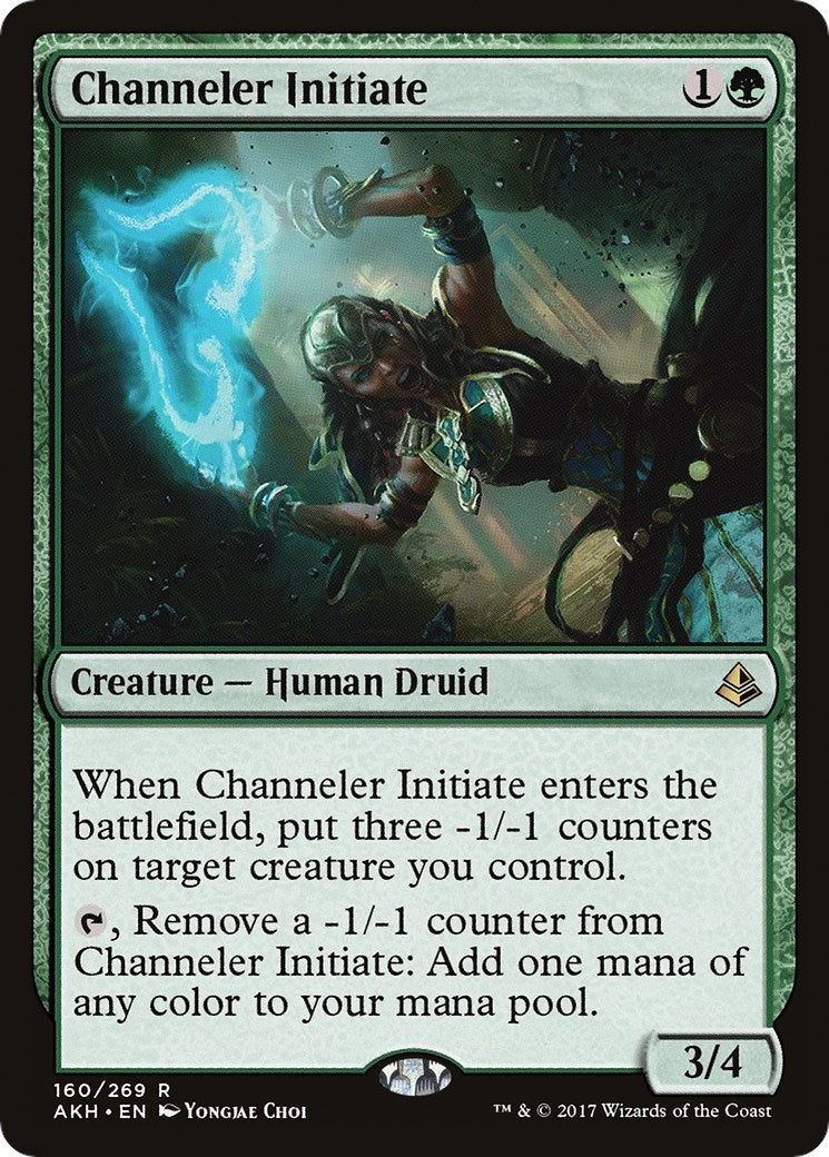 Image for Channeler Initiate (160) (Amonkhet) - Magic: The Gathering