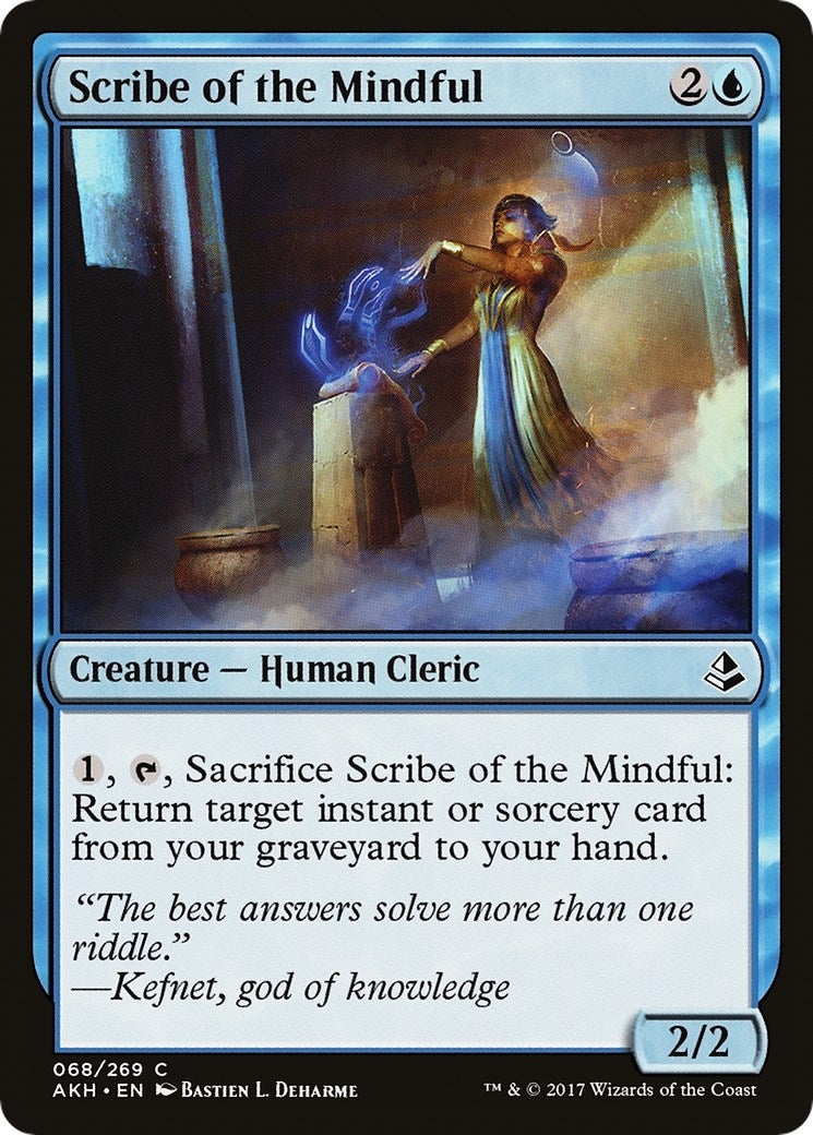 Image for Scribe of the Mindful (68) (Amonkhet) - Magic: The Gathering