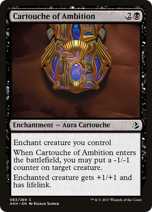 Image for Cartouche of Ambition (83) (Amonkhet) - Magic: The Gathering