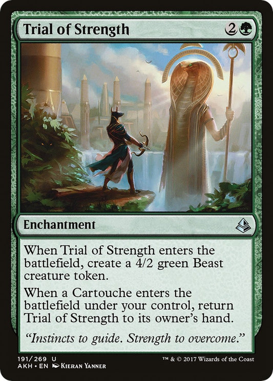 Image for Trial of Strength (191) (Amonkhet) - Magic: The Gathering