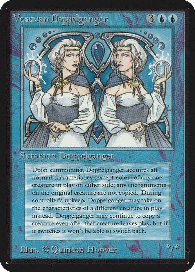 Image for Vesuvan Doppelganger (Alpha Edition) - Magic: The Gathering