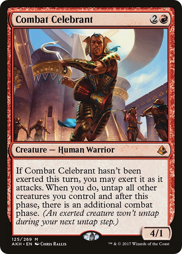 Image for Combat Celebrant (125) (Amonkhet) - Magic: The Gathering