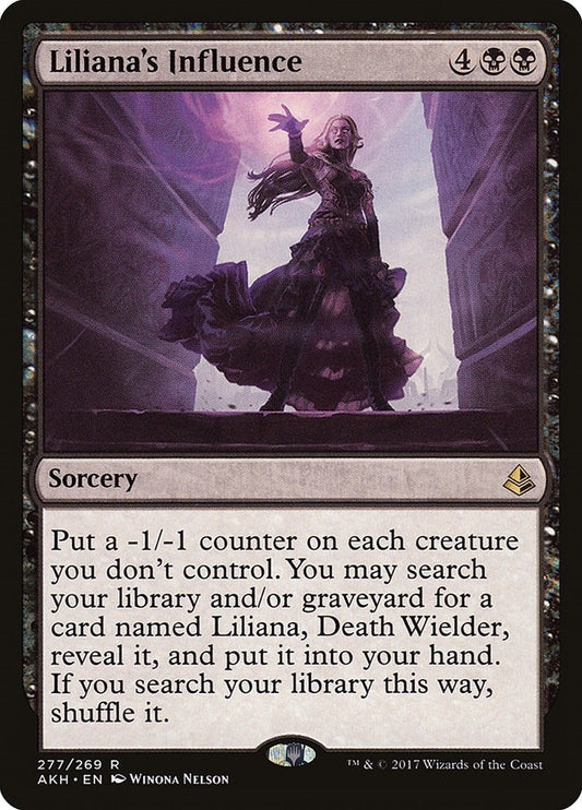Image for Liliana's Influence (277) (Amonkhet) - Magic: The Gathering
