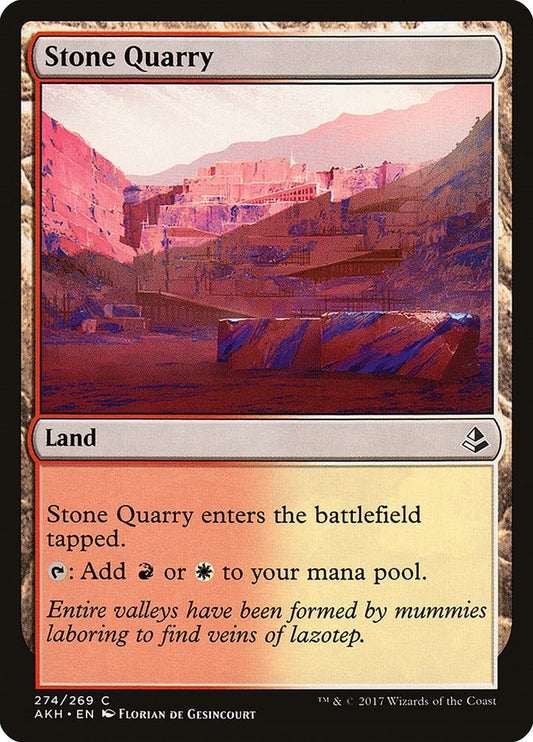 Image for Stone Quarry (274) (Amonkhet) - Magic: The Gathering