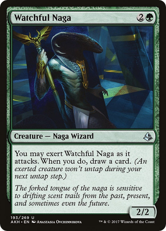 Image for Watchful Naga (193) (Amonkhet) - Magic: The Gathering