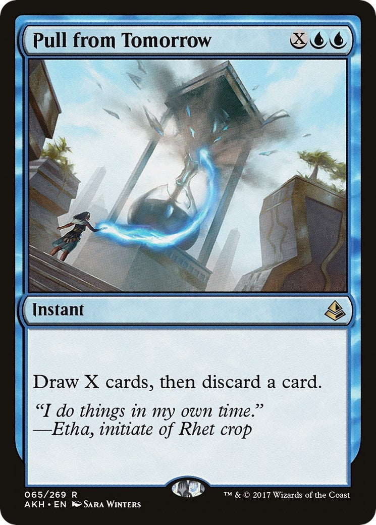 Image for Pull from Tomorrow (65) (Amonkhet) - Magic: The Gathering
