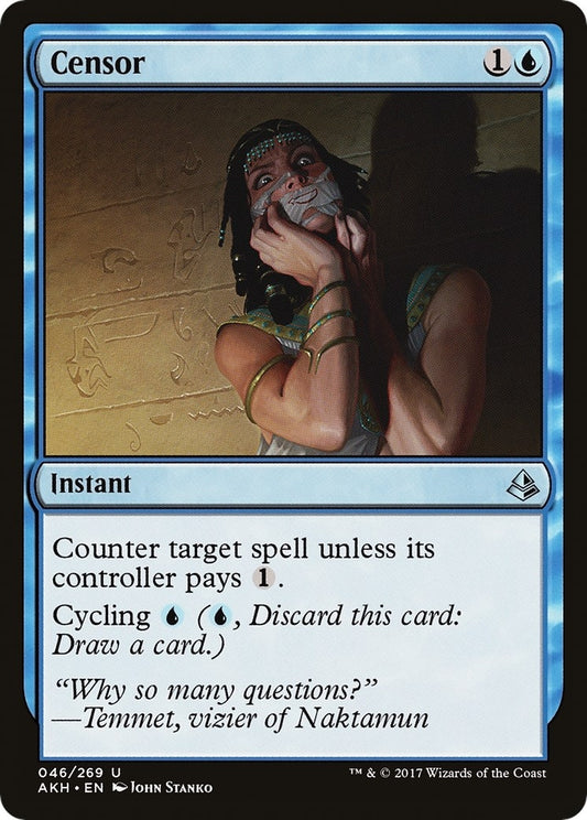 Image for Censor (46) (Amonkhet) - Magic: The Gathering