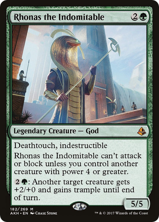 Image for Rhonas the Indomitable (182) (Amonkhet) - Magic: The Gathering