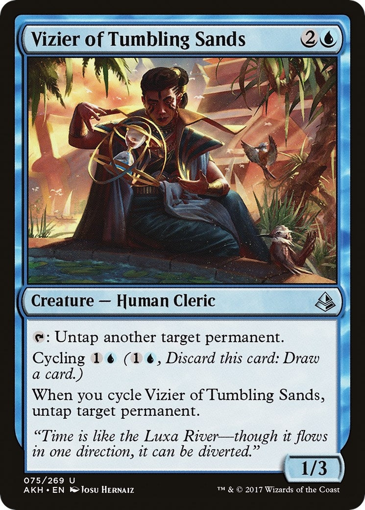 Image for Vizier of Tumbling Sands (75) (Amonkhet) - Magic: The Gathering