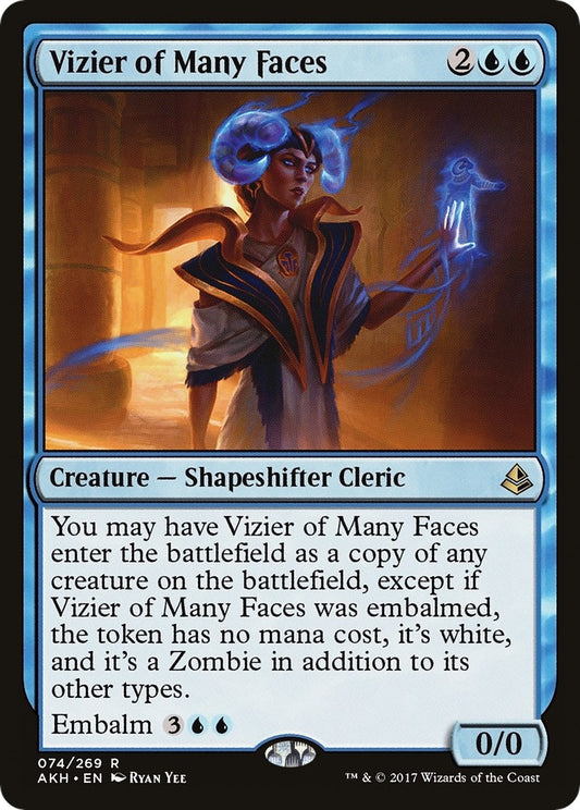 Image for Vizier of Many Faces (74) (Amonkhet) - Magic: The Gathering