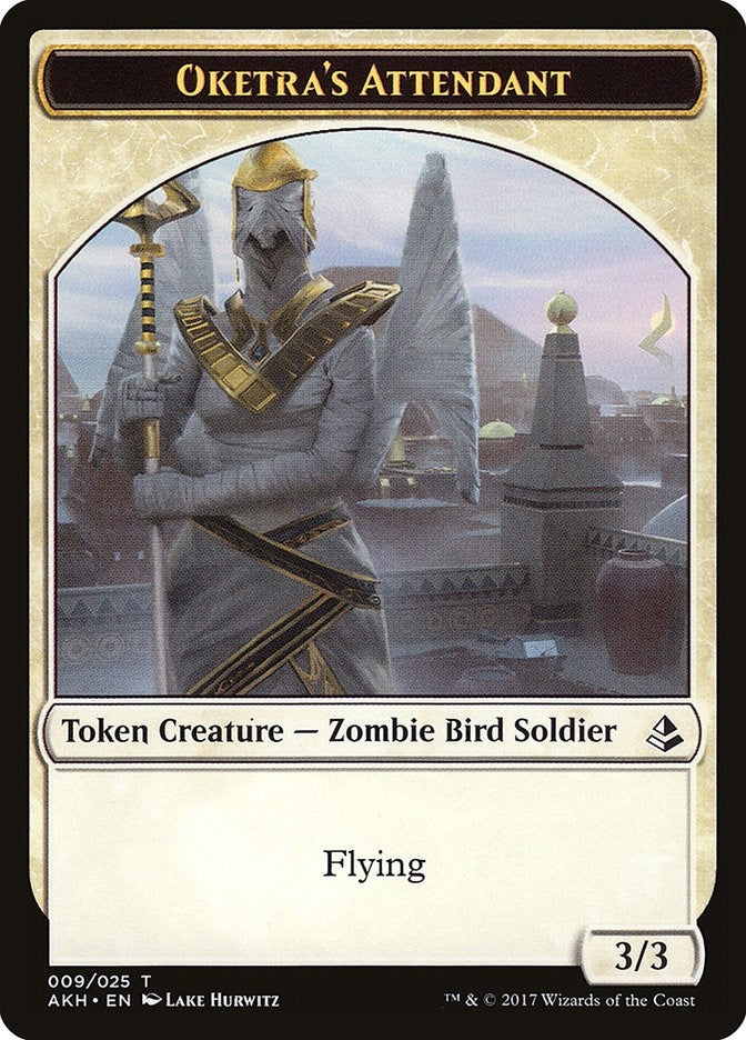 Image for Oketra's Attendant Token (9) (Amonkhet) - Magic: The Gathering