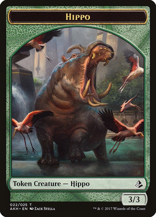 Image for Hippo Token (22) (Amonkhet) - Magic: The Gathering