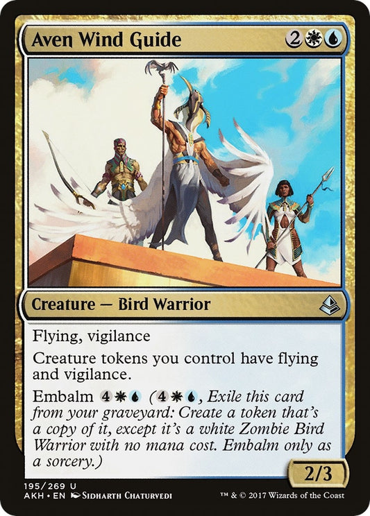 Image for Aven Wind Guide (195) (Amonkhet) - Magic: The Gathering
