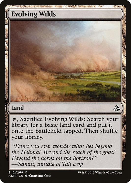 Image for Evolving Wilds (242) (Amonkhet) - Magic: The Gathering