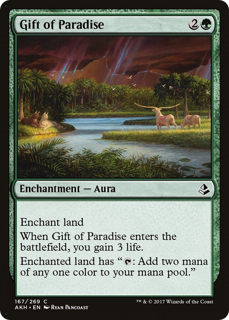 Image for Gift of Paradise (167) (Amonkhet) - Magic: The Gathering