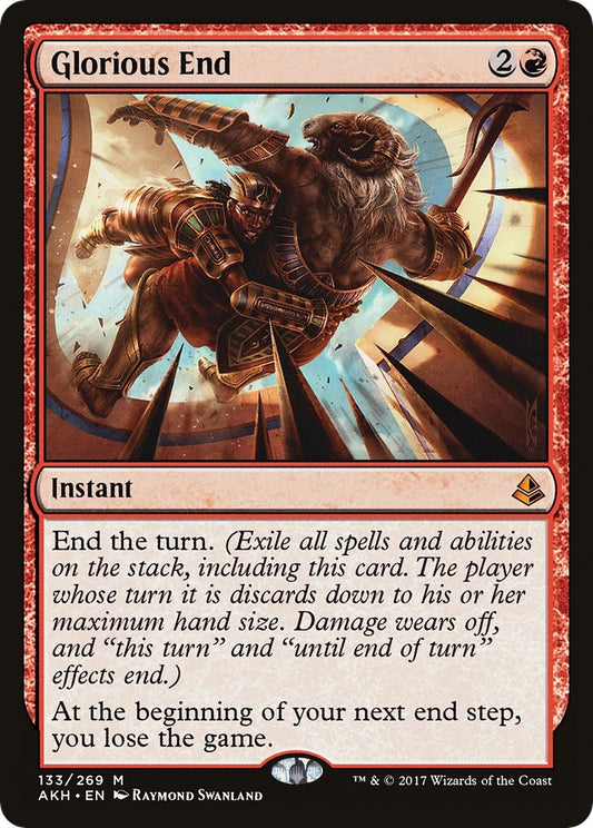 Image for Glorious End (133) (Amonkhet) - Magic: The Gathering