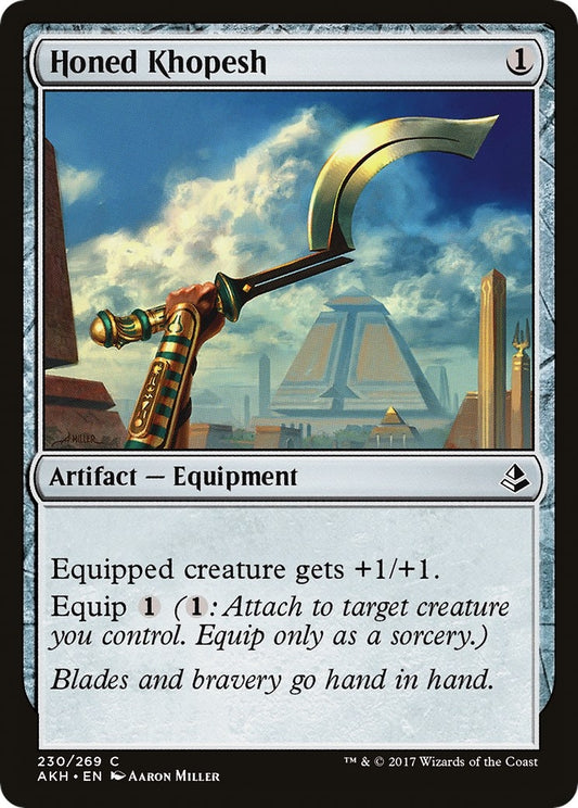 Image for Honed Khopesh (230) (Amonkhet) - Magic: The Gathering