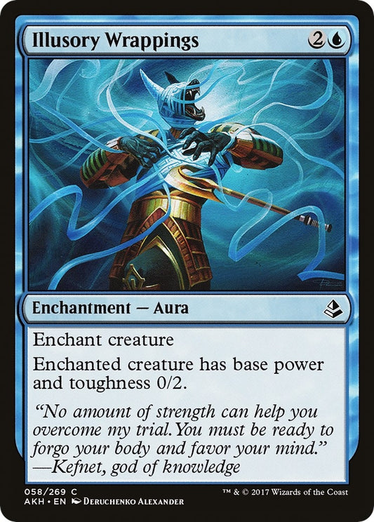 Image for Illusory Wrappings (58) (Amonkhet) - Magic: The Gathering