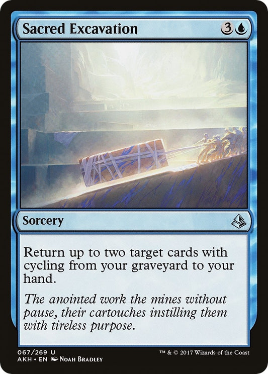 Image for Sacred Excavation (67) (Amonkhet) - Magic: The Gathering