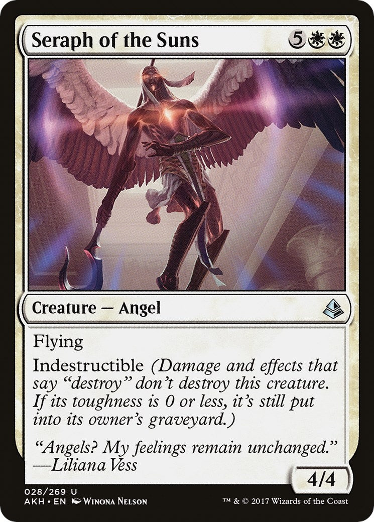 Image for Seraph of the Suns (28) (Amonkhet) - Magic: The Gathering