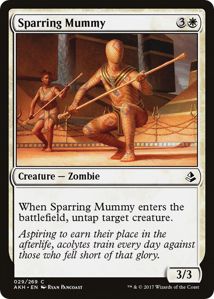 Image for Sparring Mummy (29) (Amonkhet) - Magic: The Gathering