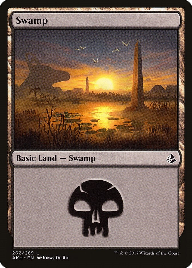 Image for Swamp (262) (262) (Amonkhet) - Magic: The Gathering