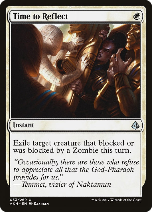 Image for Time to Reflect (33) (Amonkhet) - Magic: The Gathering