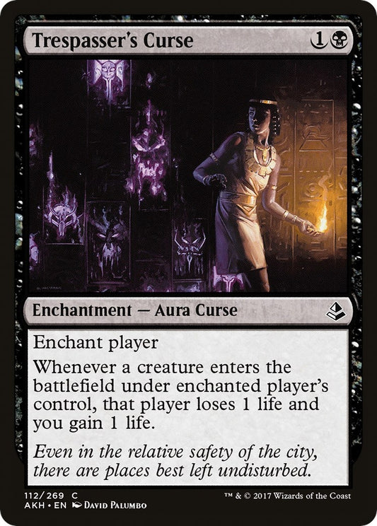 Image for Trespasser's Curse (112) (Amonkhet) - Magic: The Gathering