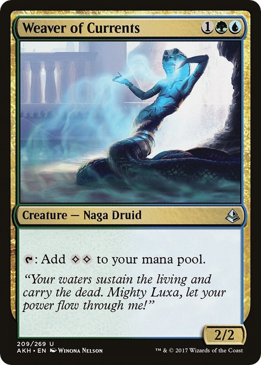 Image for Weaver of Currents (209) (Amonkhet) - Magic: The Gathering