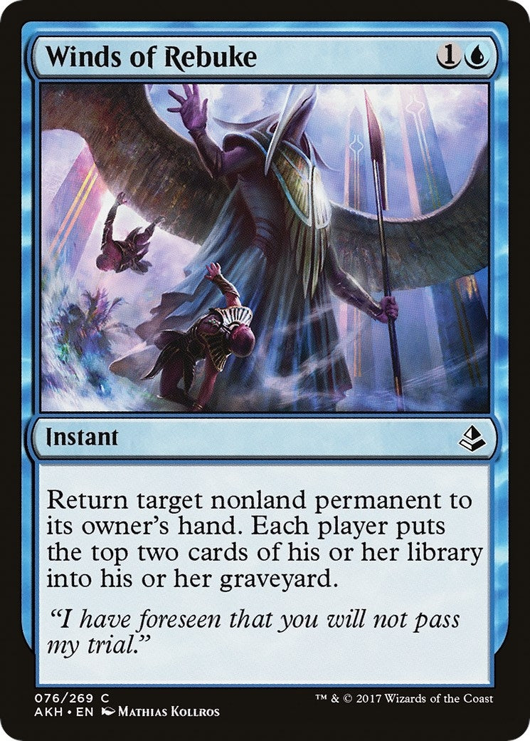 Image for Winds of Rebuke (76) (Amonkhet) - Magic: The Gathering
